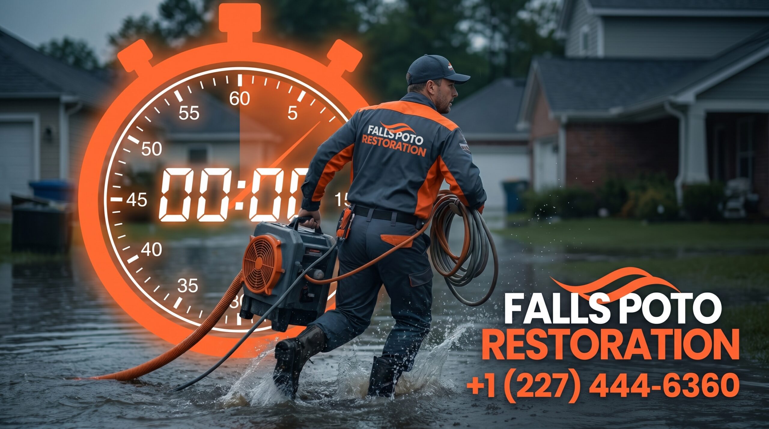 Falls Poto Restoration Rapid Flood Response - Water Damage Restoration Potomac MD